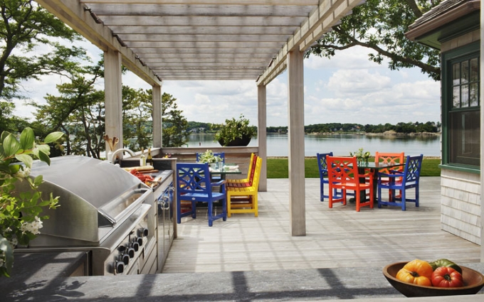 Contemporary Waterfront,