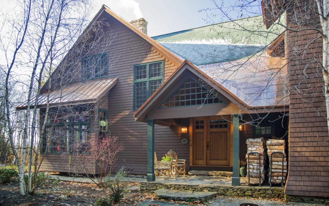 Vermont home with interior design by Boston Interior Designer Elizabeth Swartz Interiors that was featured on a Houzz house tour.