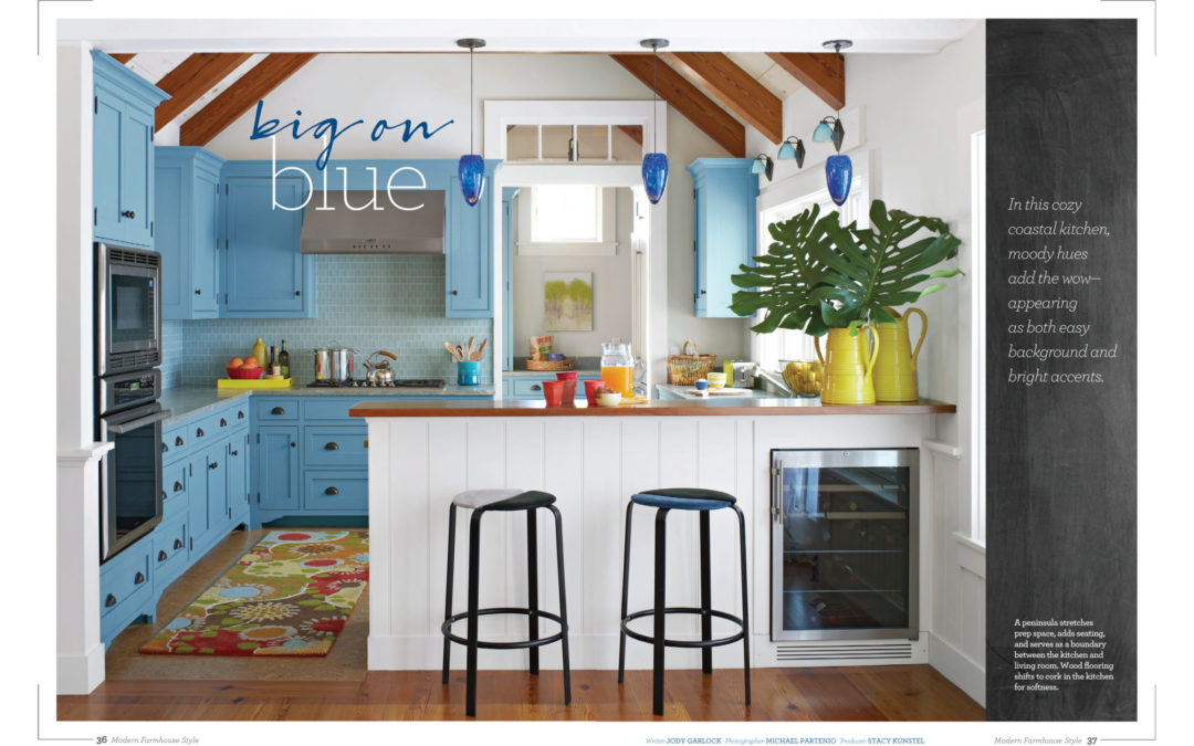 Better Homes and Gardens Modern Farmhouse Style Magazine - Big on Blue - Page 1